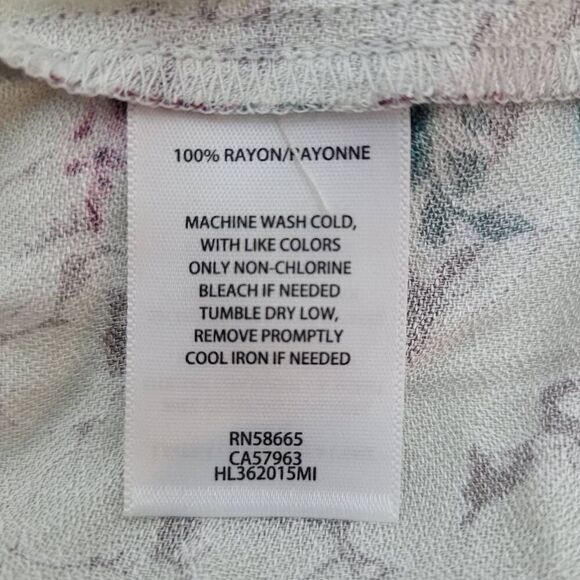 Brand New Hinge Nordstrom Womens Size XS/S Floral Longline Open Front Cardigan - Picture 6 of 6